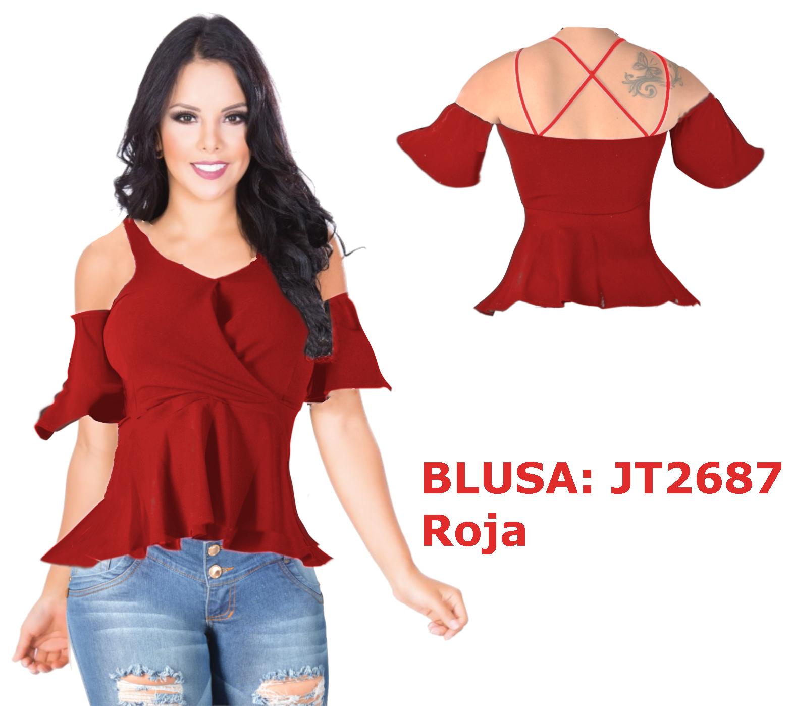 Blusa de Temporada Manga Corta Americana